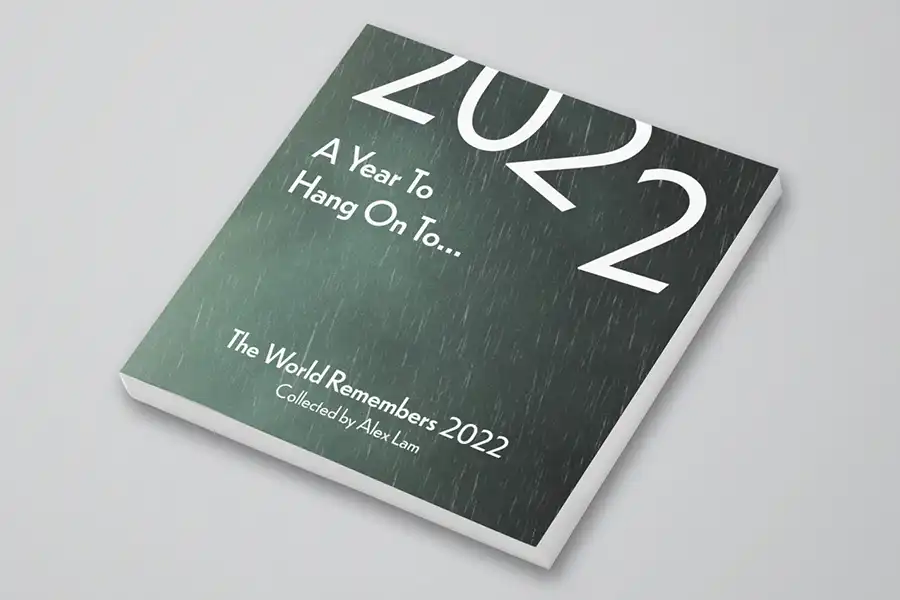 Remembrance book front