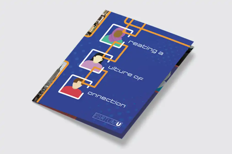 University promo folder front