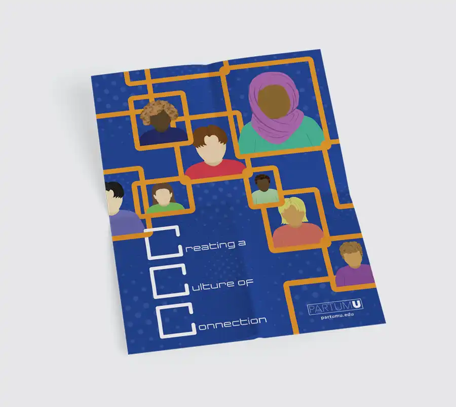 University promo folder poster